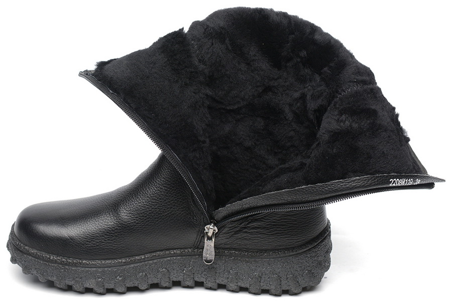 женские сапоги натуральная кожа / натуральный мех gugu германия