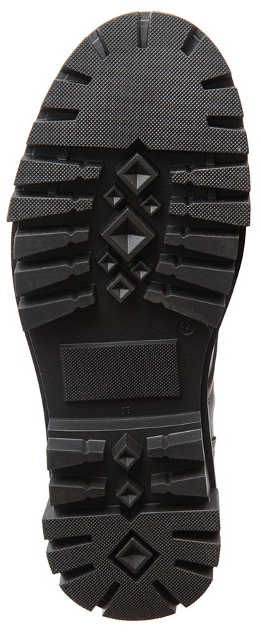 мужские берцы на молнии натуральная кожа / шерсть corvetto