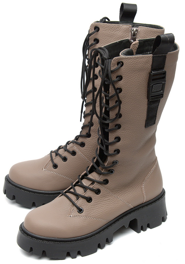 женские сапоги натуральная кожа / шерсть+байка corvetto италия