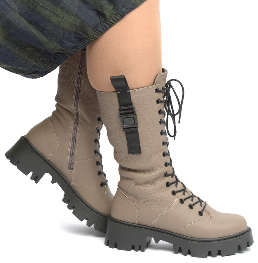 женские сапоги натуральная кожа / шерсть+байка corvetto италия