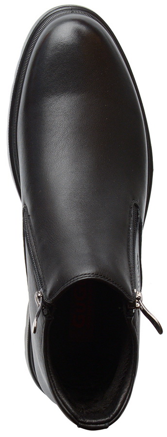 мужские ботинки натуральная кожа/байка gugu