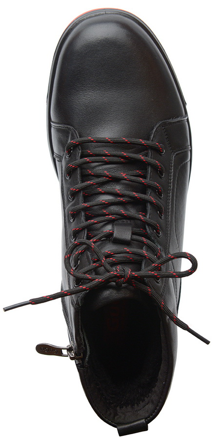 мужские ботинки натуральная кожа / шерсть gugu