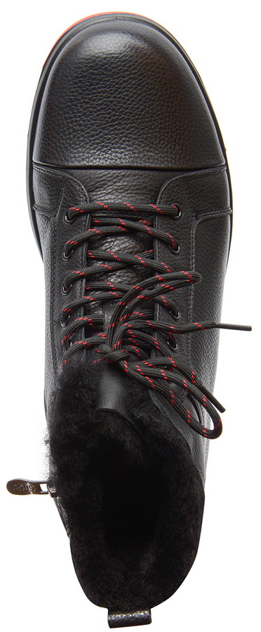 мужские ботинки натуральная кожа / натуральный мех + шерсть gugu