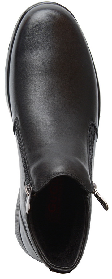 мужские ботинки натуральная кожа / шерсть gugu