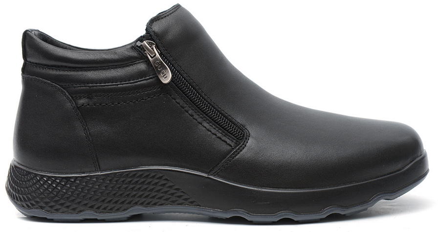 мужские ботинки натуральная кожа / шерсть gugu