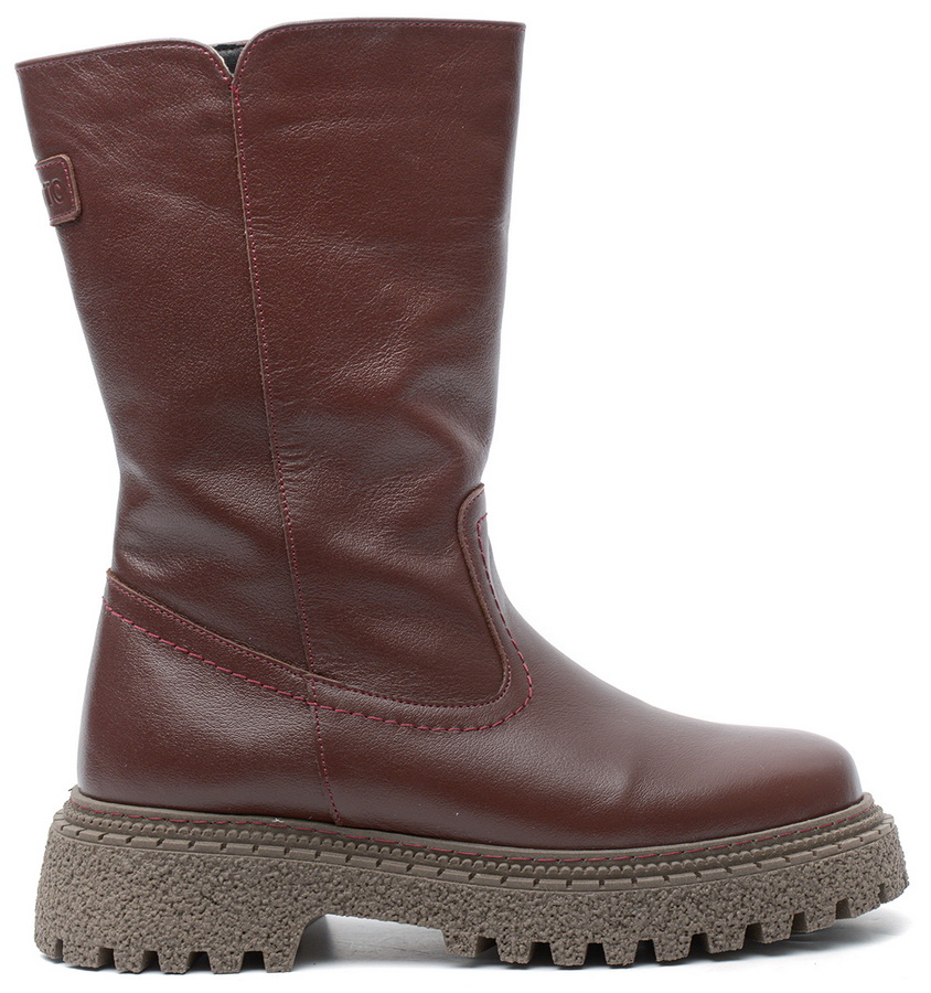 женские сапоги натуральная кожа / натуральная  шерсть corvetto италия