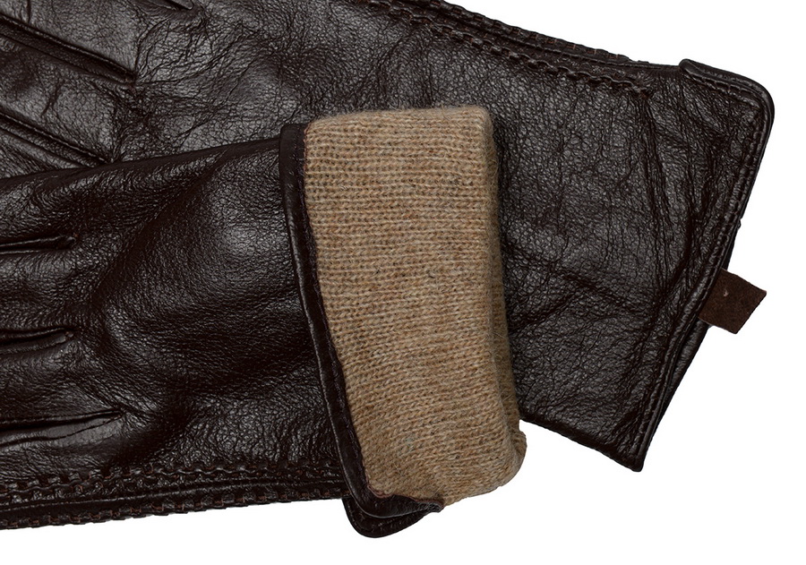 женские перчатки овечья кожа / шерсть