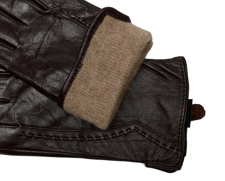 женские перчатки овечья кожа / шерсть