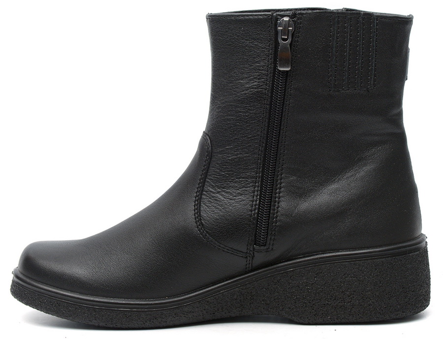 женские полусапоги натуральная кожа / байка росвест россия