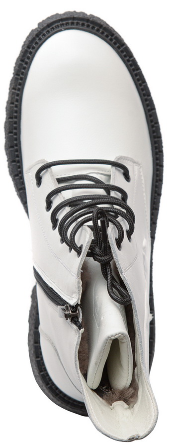 женские ботинки натуральная кожа / натуральный мех corvetto италия