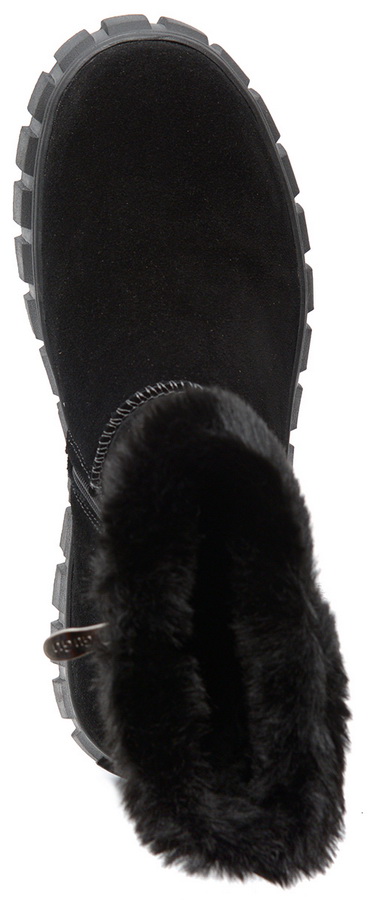 женские ботинки натуральная кожа(велюр) / натуральный мех gugu германия