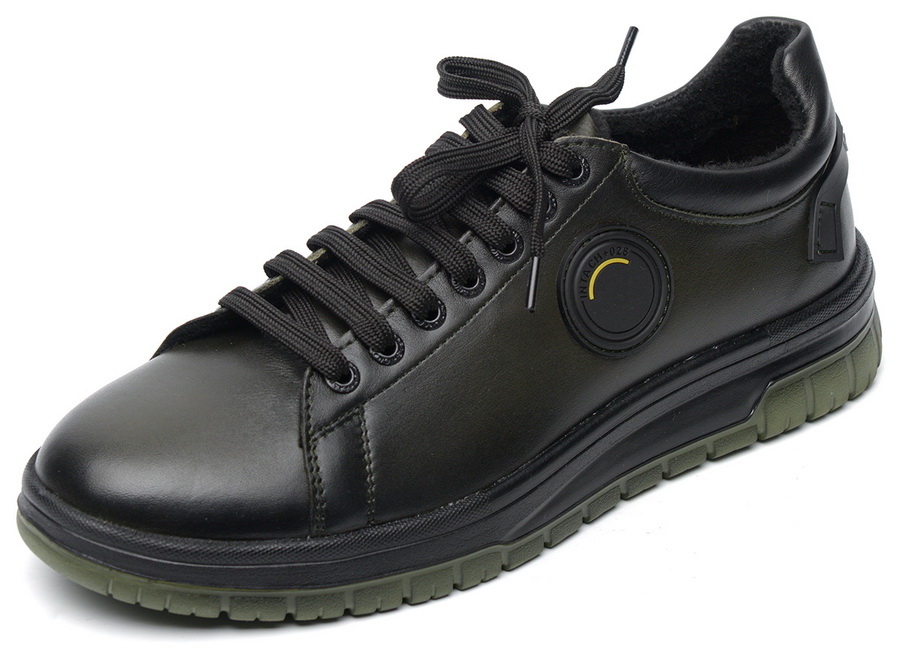 мужские кроссовки натуральная кожа/байка corvetto италия