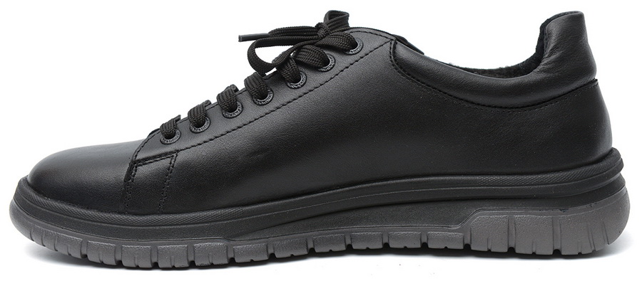 мужские кроссовки натуральная кожа/байка corvetto италия