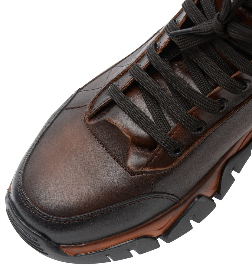 мужские кроссовки натуральная кожа / шерсть corvetto