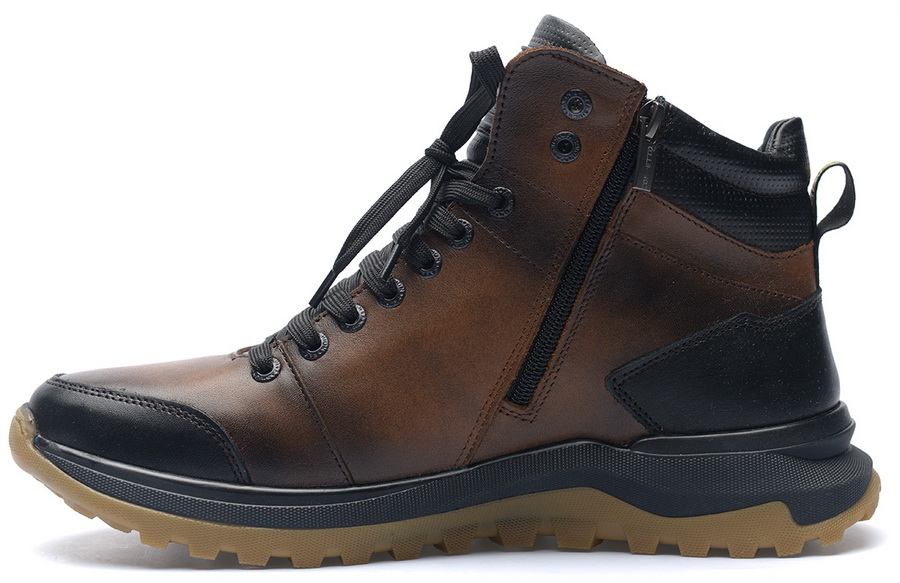 мужские кроссовки натуральная кожа / шерсть corvetto