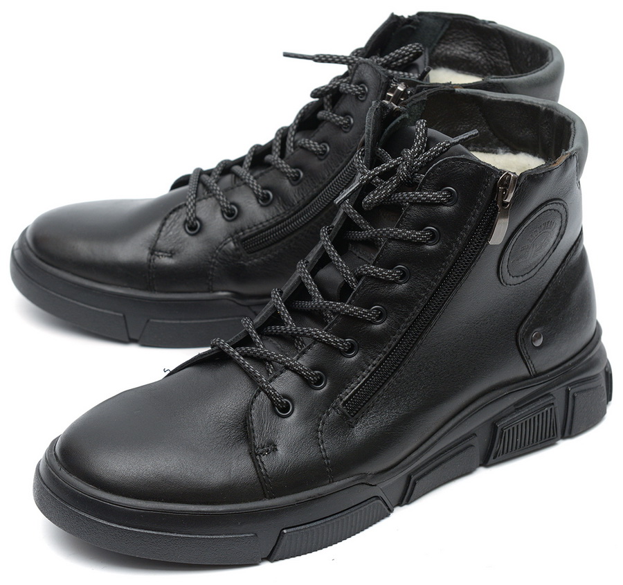 мужские ботинки натуральная кожа / шерсть росвест россия