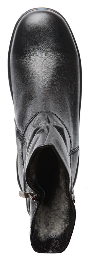 женские полусапоги натуральная кожа  / шерсть марко беларусь