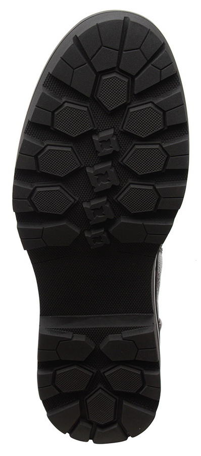 мужские ботинки натуральная кожа / натуральный мех gugu