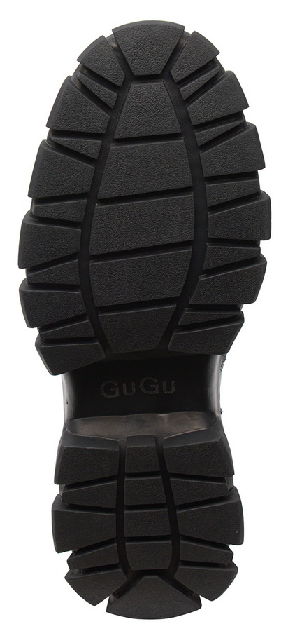 мужские ботинки натуральная кожа / натуральный мех gugu