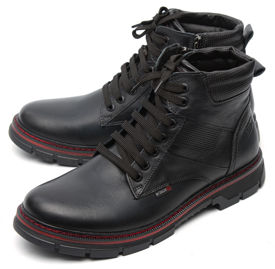 мужские ботинки натуральная кожа / натуральный мех corvetto