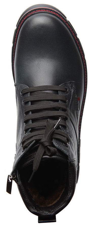 мужские ботинки натуральная кожа / натуральный мех corvetto