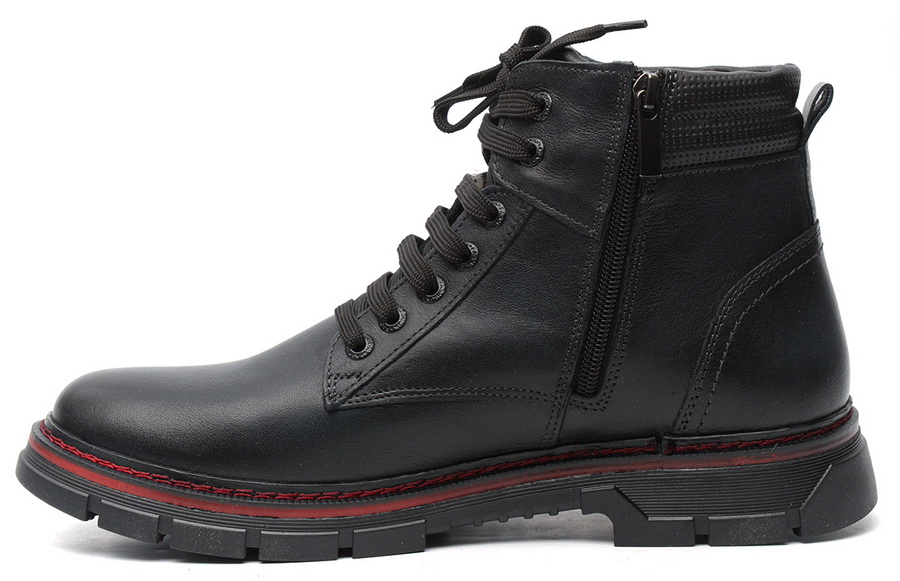 мужские ботинки натуральная кожа / натуральный мех corvetto