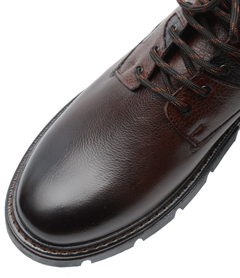 мужские ботинки натуральная кожа / натуральный мех corvetto