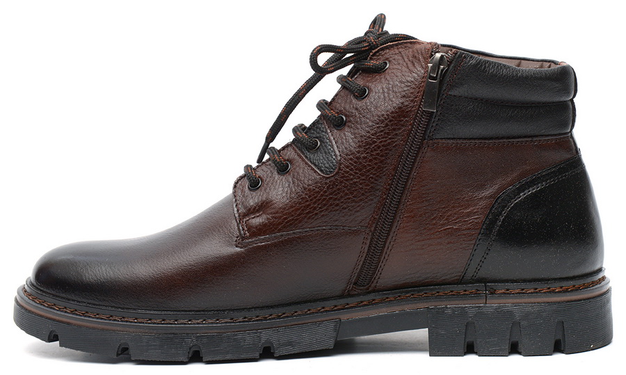 мужские ботинки натуральная кожа / натуральный мех corvetto