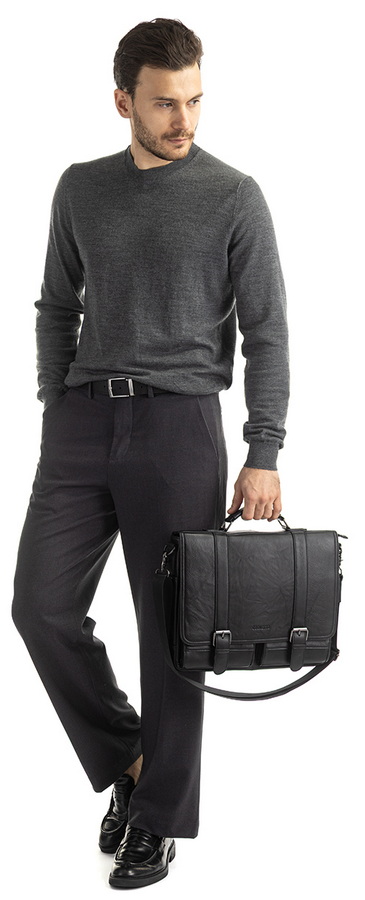 мужской портфель натуральная кожа corvetto