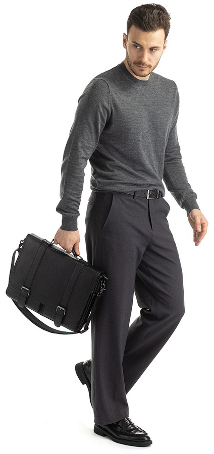 мужской портфель натуральная кожа corvetto