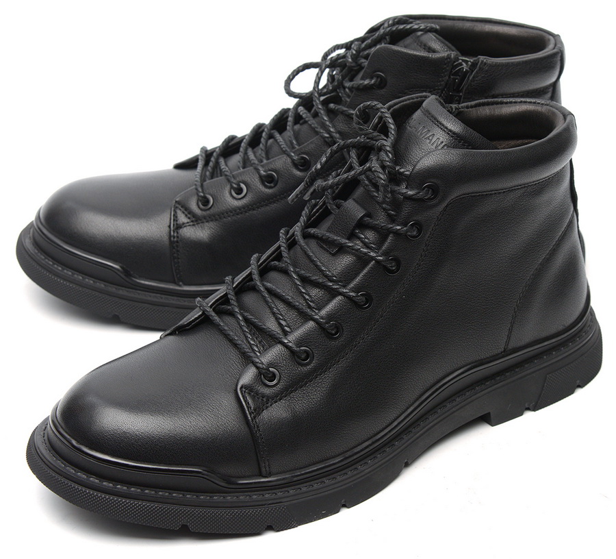 мужские ботинки натуральная кожа / шерсть salamander