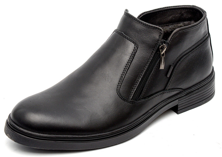 мужские ботинки натуральная кожа / шерсть corvetto