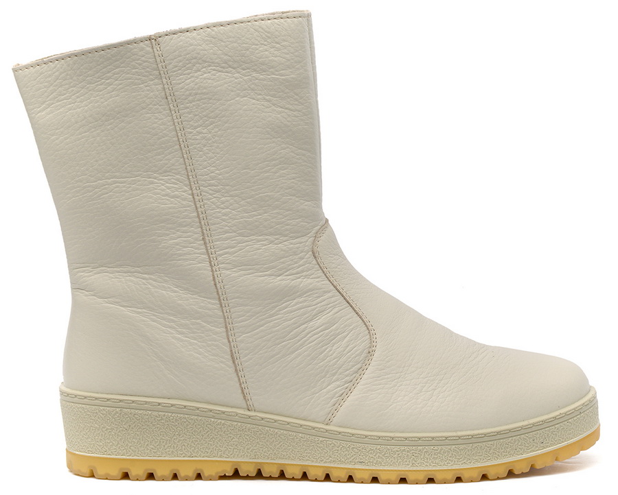 женские полусапоги ортопедические натуральная кожа / полушерсть алми россия