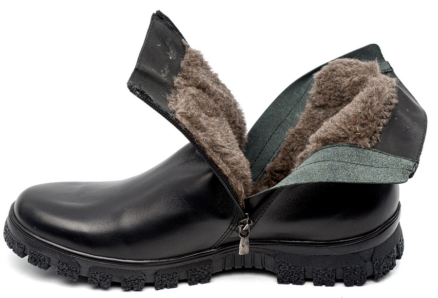 мужские ботинки натуральная кожа / шерсть росвест россия