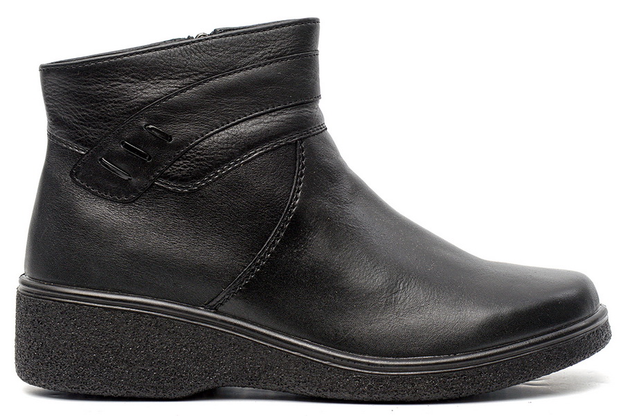 женские полусапоги натуральная кожа / байка росвест россия