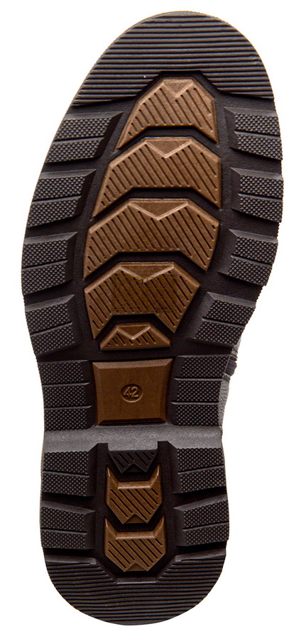 мужские ботинки натуральная кожа/натуральный мех salamander