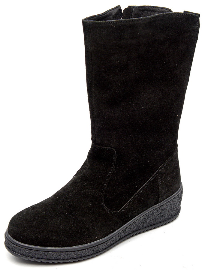 женские сапоги натуральная кожа(велюр) / натуральный мех corvetto италия