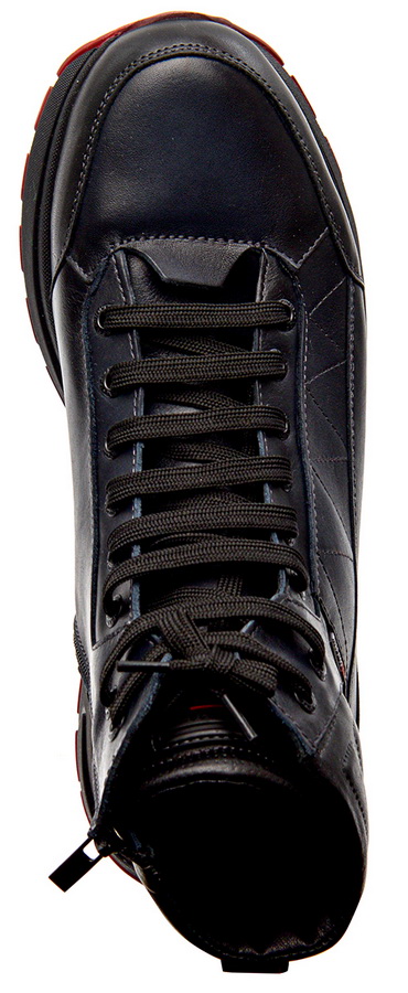 мужские кроссовки натуральная кожа / шерсть corvetto