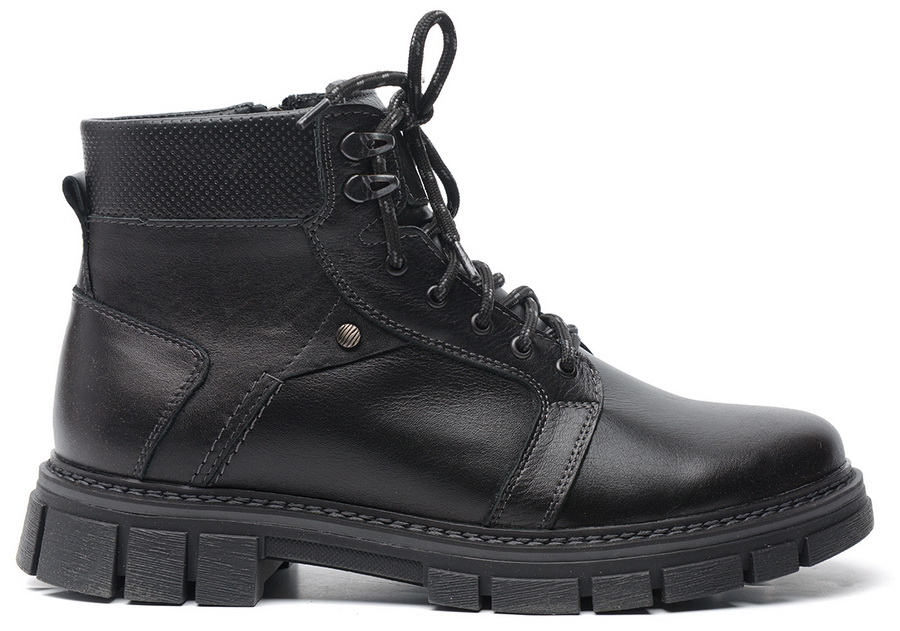 мужские ботинки натуральная кожа / шерсть wellkraft россия