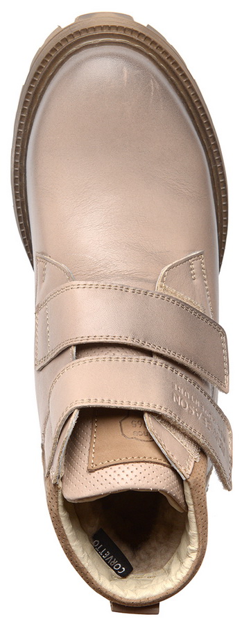 женские ботинки натуральная кожа / шерсть corvetto италия