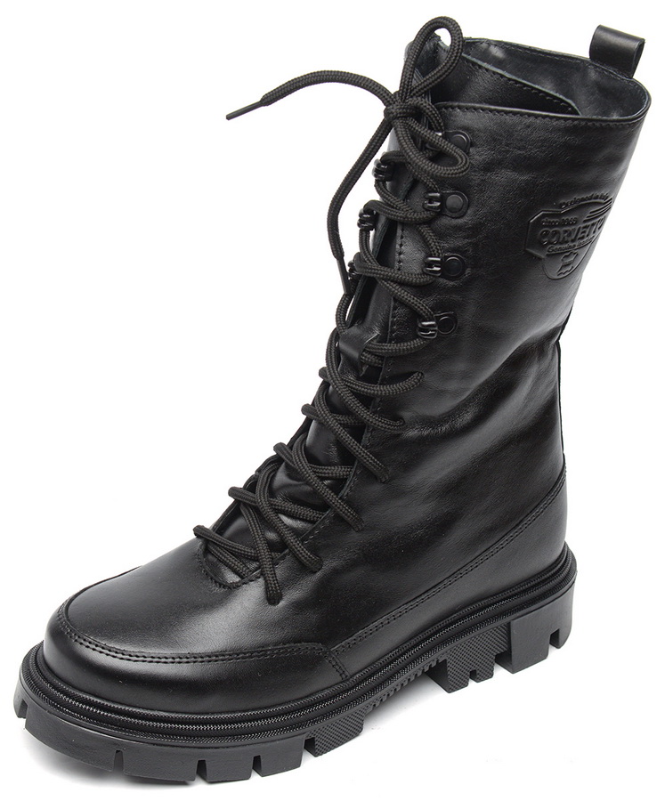 женские сапоги натуральная кожа /натуральная  шерсть corvetto италия