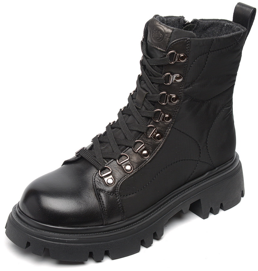 женские ботинки натуральная кожа + текстиль / войлок salamander