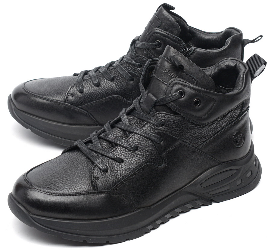 мужские ботинки натуральная кожа/войлок salamander