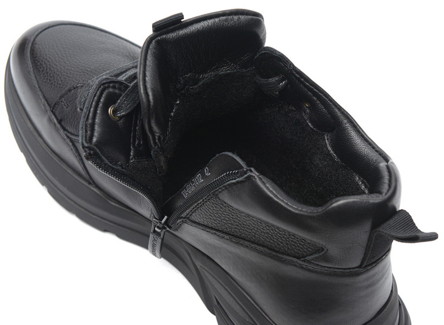 мужские ботинки натуральная кожа/войлок salamander