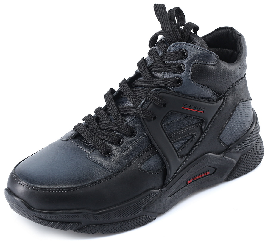 мужские кроссовки натуральная кожа / шерсть corvetto