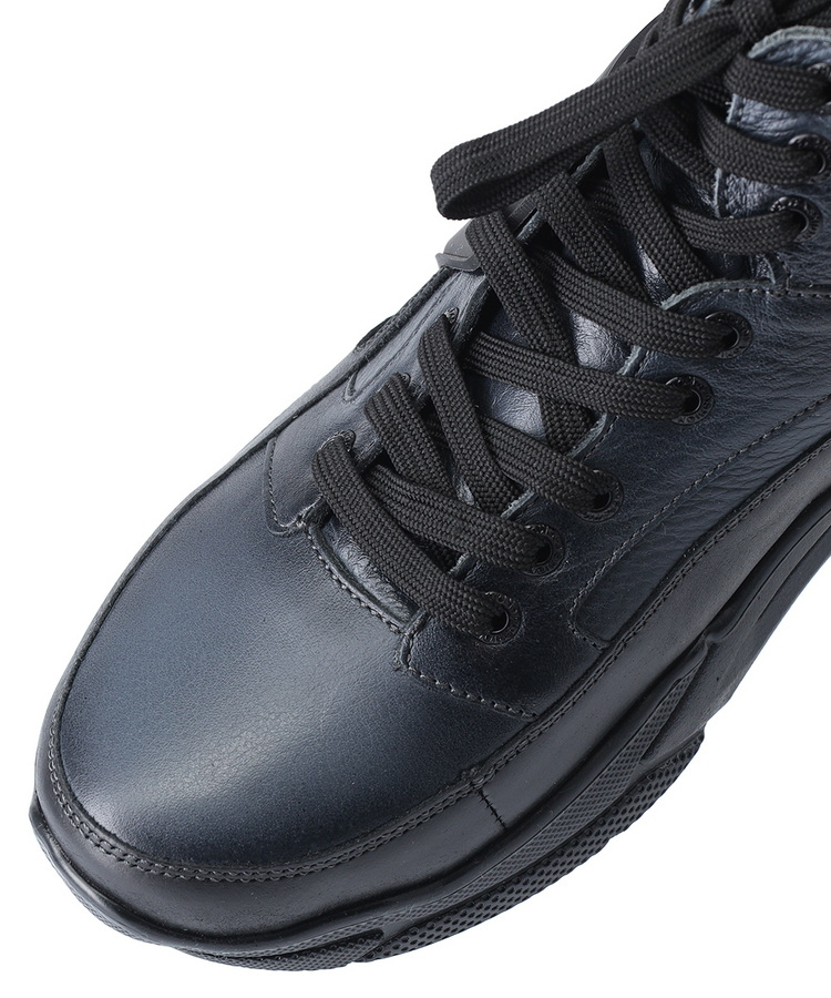 мужские кроссовки натуральная кожа / шерсть corvetto