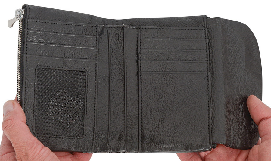 женский кошелек натуральная лаковая кожа гонконг