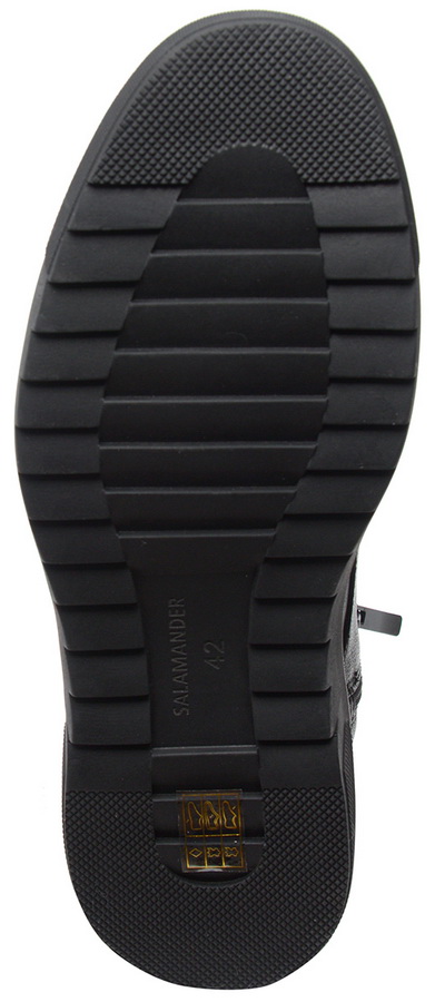 мужские ботинки натуральная кожа/натуральный мех salamander