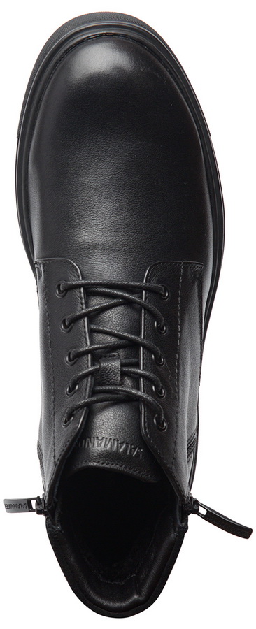 мужские ботинки натуральная кожа/натуральный мех salamander