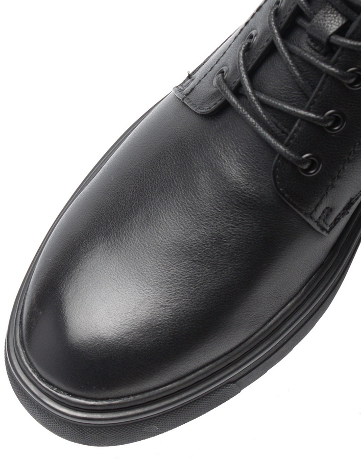 мужские ботинки натуральная кожа/натуральный мех salamander